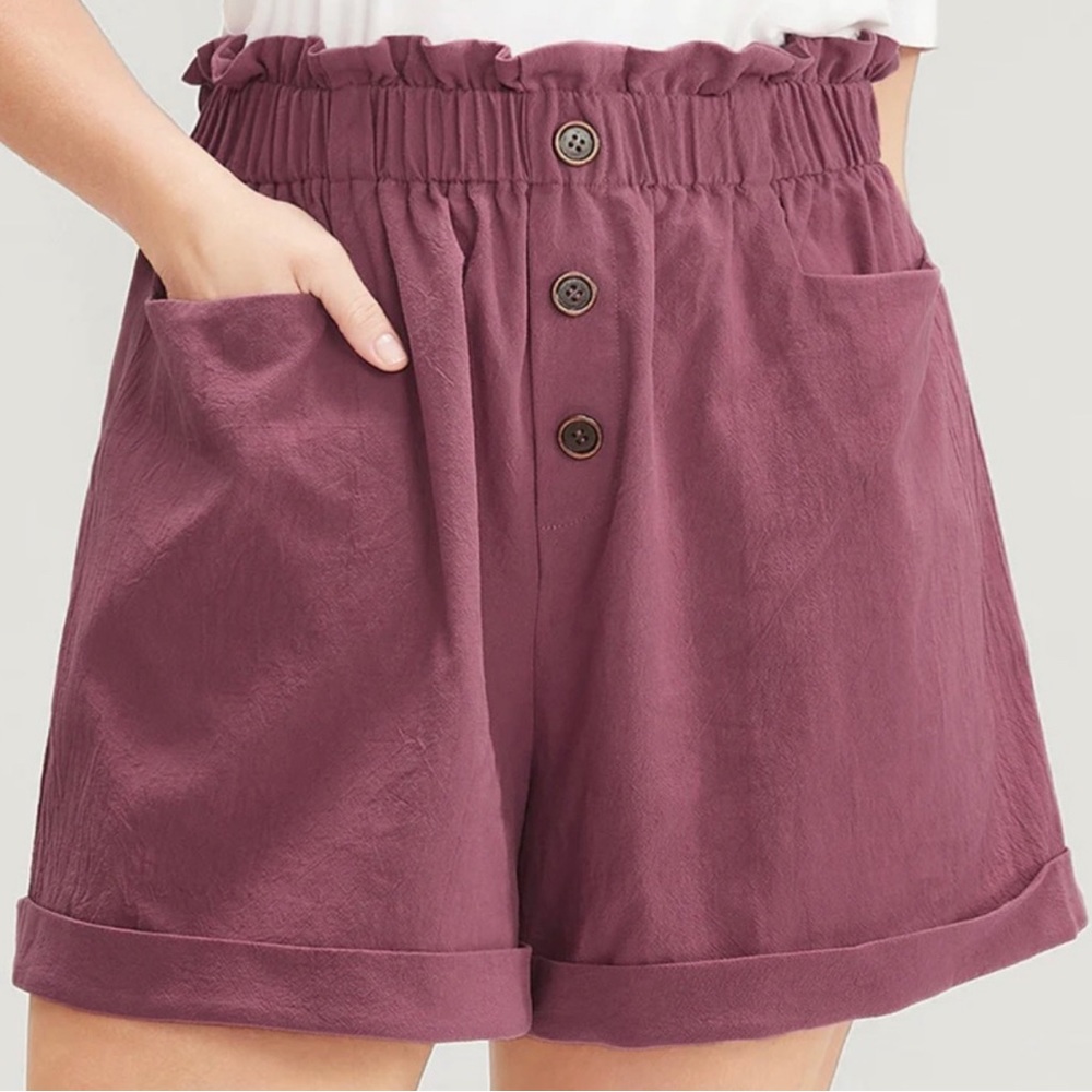 NWT Bloomchic Cuffed Shorts